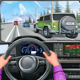 Icono de Conducción de autos de carrera